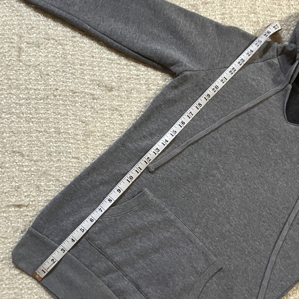Active Usa Womens Size Small Basic Gray Hoodie - image 5